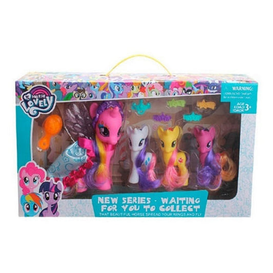 Adorables Ponys Set X4 1770314 E.normal