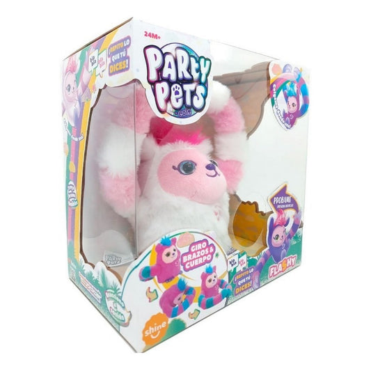 Peluche Interactivo Vagoneta El Perezoso Flashy Ppsl003