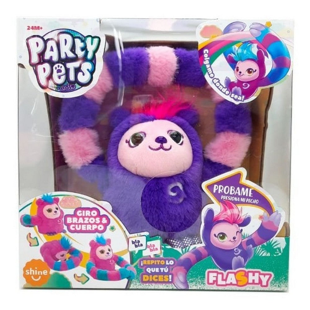 Peluche Interactivo Vagoneta El Perezoso Flashy Ppsl003