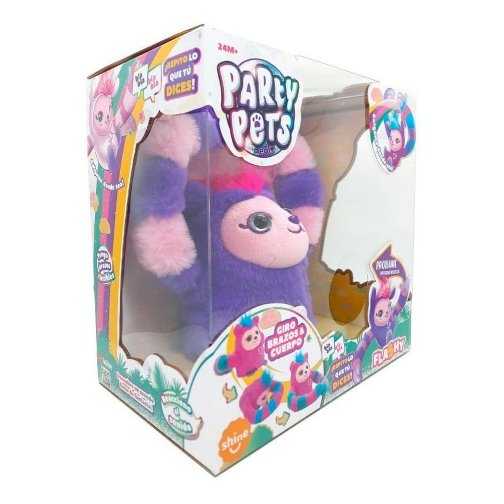 Peluche Interactivo Vagoneta El Perezoso Flashy Ppsl003