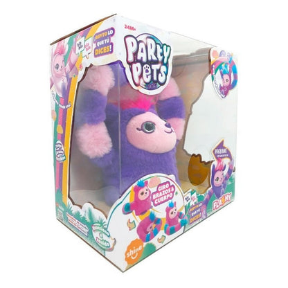 Peluche Interactivo Vagoneta El Perezoso Flashy Ppsl003
