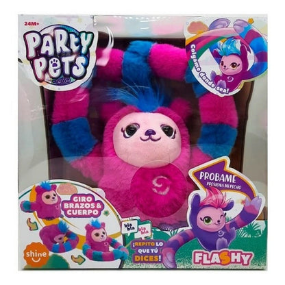 Peluche Interactivo Vagoneta El Perezoso Flashy Ppsl003