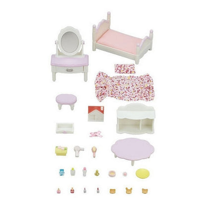 Sylvanian Set De Dormitorio Y Tocador 05285sy