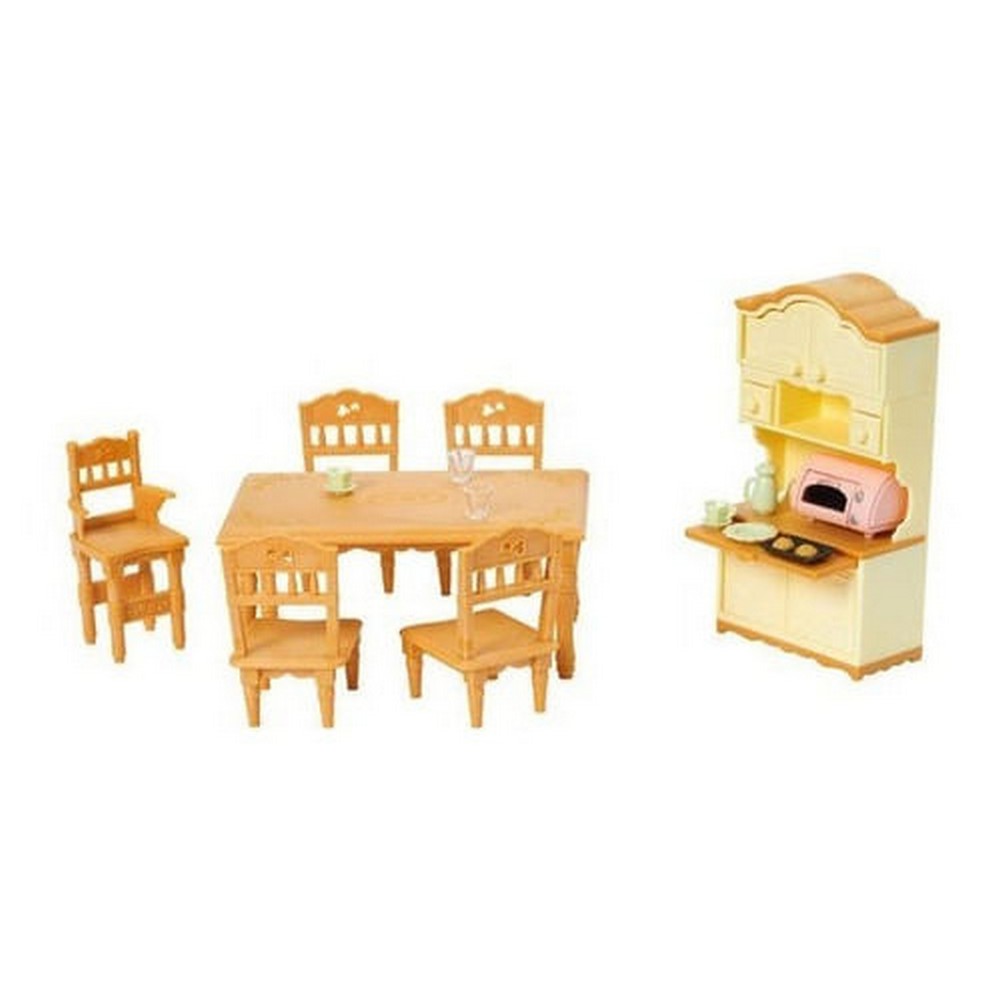 Sylvanian Set De Comedor 22 Piezas 05340sy