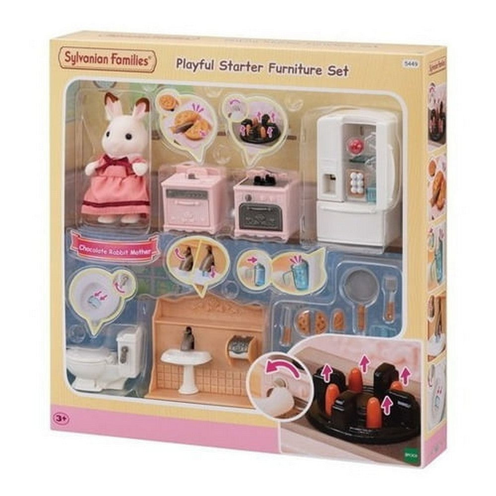 Sylvanian Juego De Muebles Set Inicial 05449