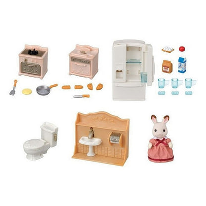 Sylvanian Juego De Muebles Set Inicial 05449
