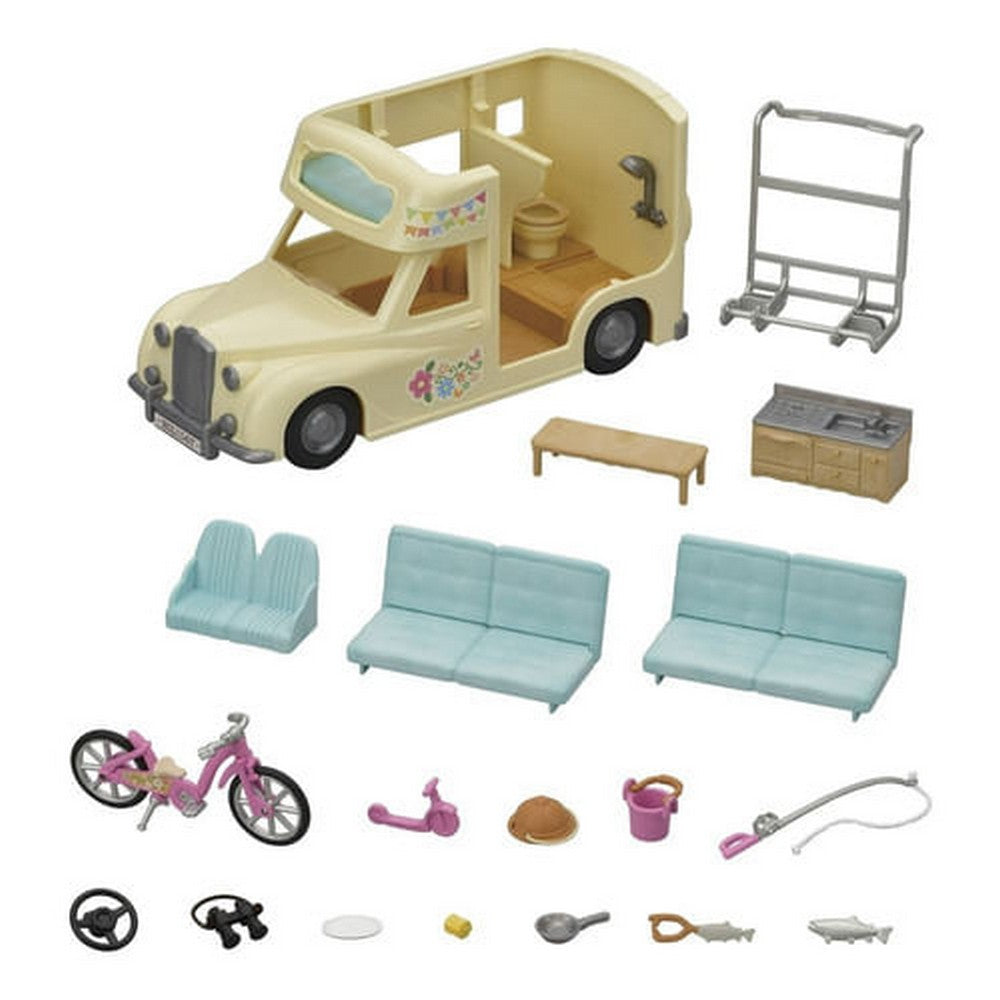 Sylvanian Campervan Autocaravana Familiar 05454sy