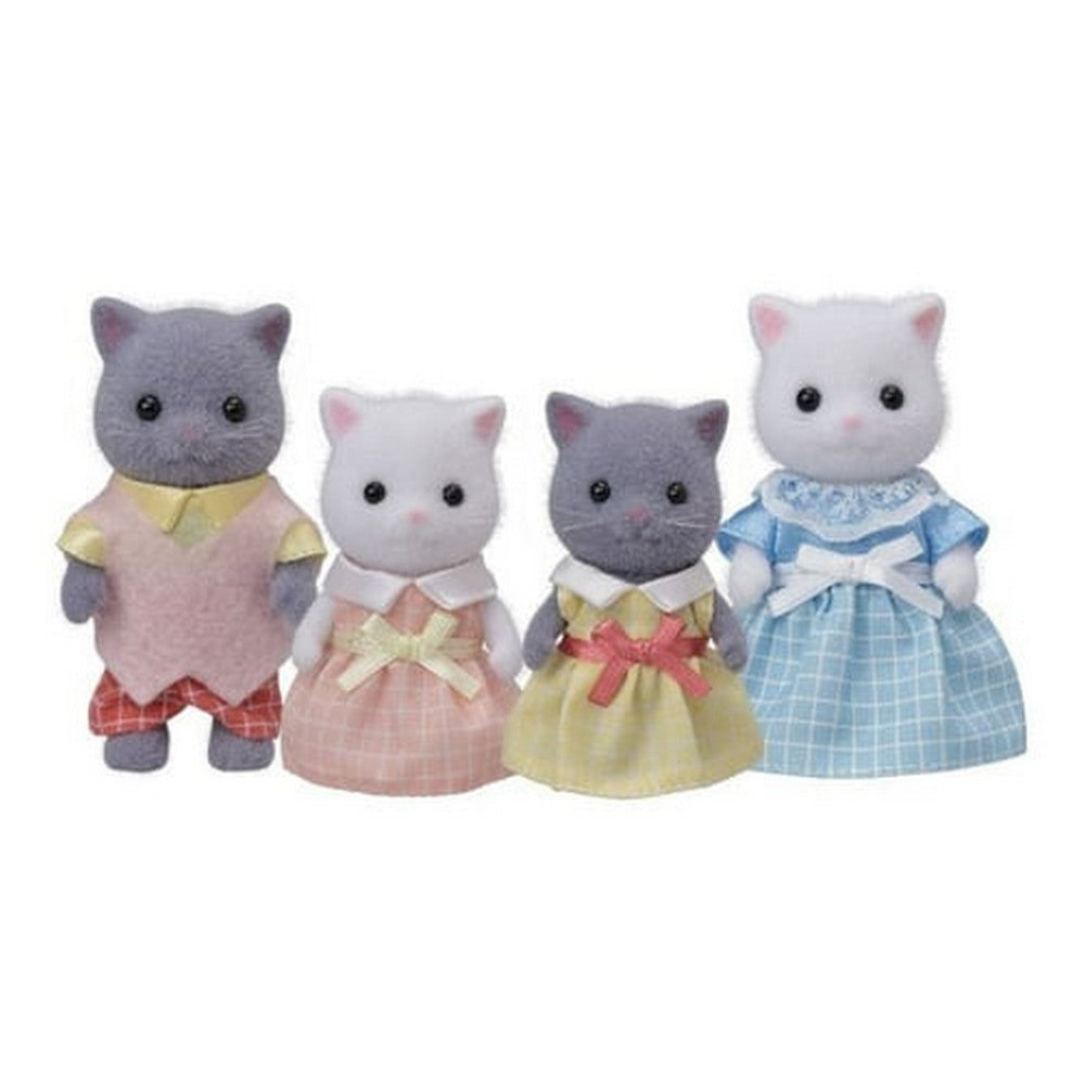 Sylvanian Families Familia Gato Persa Juguete Figuras Niños