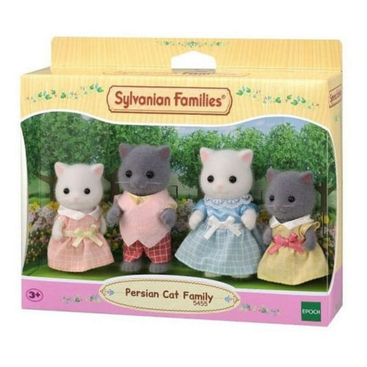 Sylvanian Familia De Gatos Persas 4 Figuras 05455sy