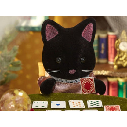 Sylvanian Familia De Gatos Negros 4 Figuras 05530sy