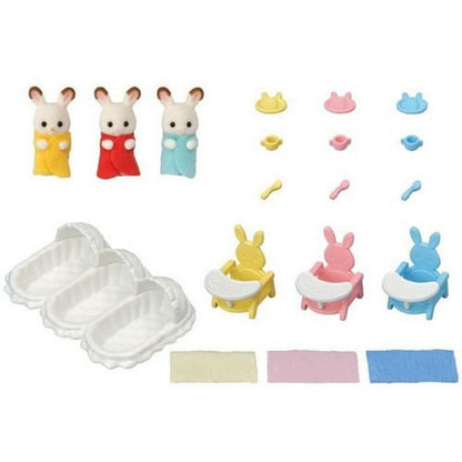 Sylvanian Set De Cuidado De Trillizos 05532sy