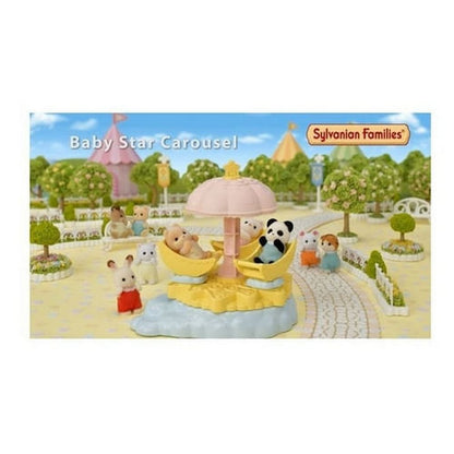 Sylvanian Carrusel De Estrellas Con 1 Figura 05539sy