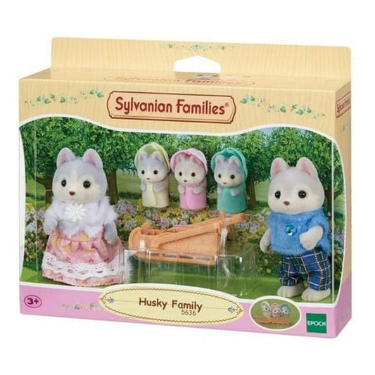 Sylvanian Familia Husky 4 Figuras 05636sy
