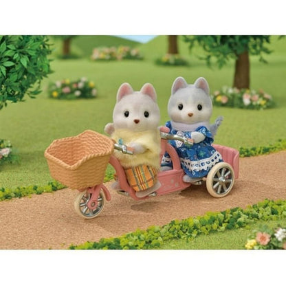 Sylvanian Juego De Ciclismo En Tándem Hermanos Husky 05637sy