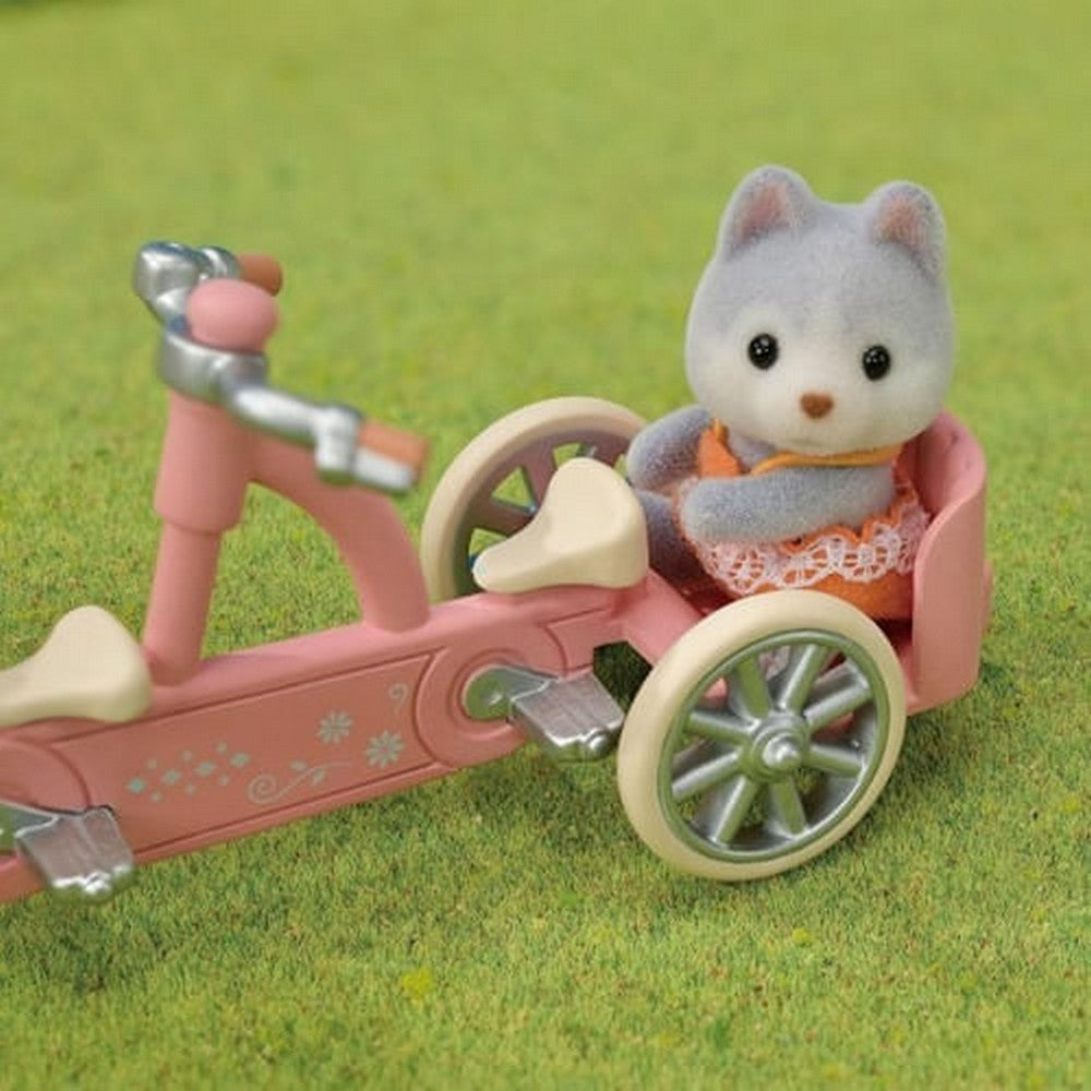 Sylvanian Juego De Ciclismo En Tándem Hermanos Husky 05637sy