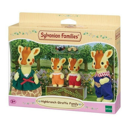 Sylvanian Familia De Jirafas 4 Figuras 05639sy