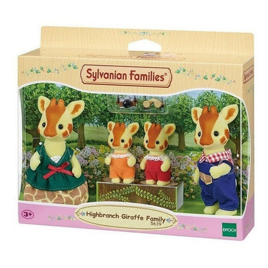 Sylvanian Familia De Jirafas 4 Figuras 05639sy