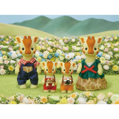 Sylvanian Familia De Jirafas 4 Figuras 05639sy