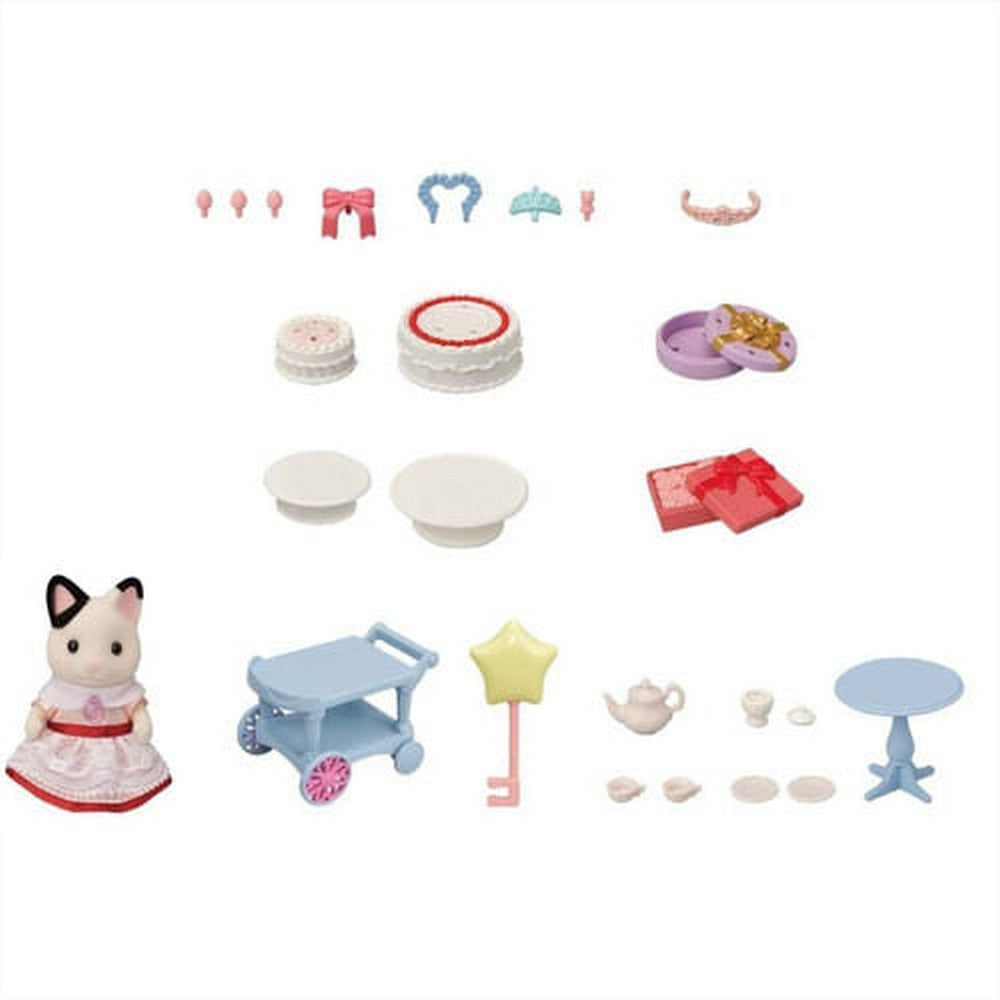 Sylvanian Playset Fiesta Cumpleaños Gatita 05646sy