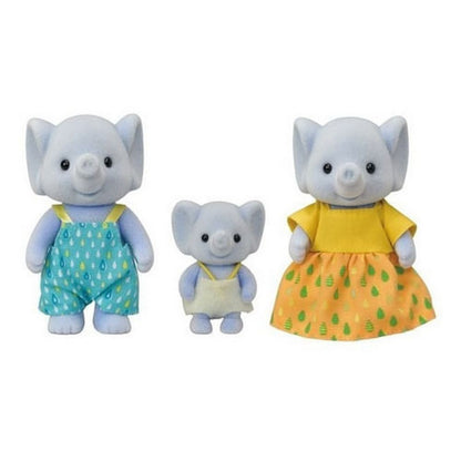 Sylvanian Families Familia De Elefantes 3 Figuras 05376sy