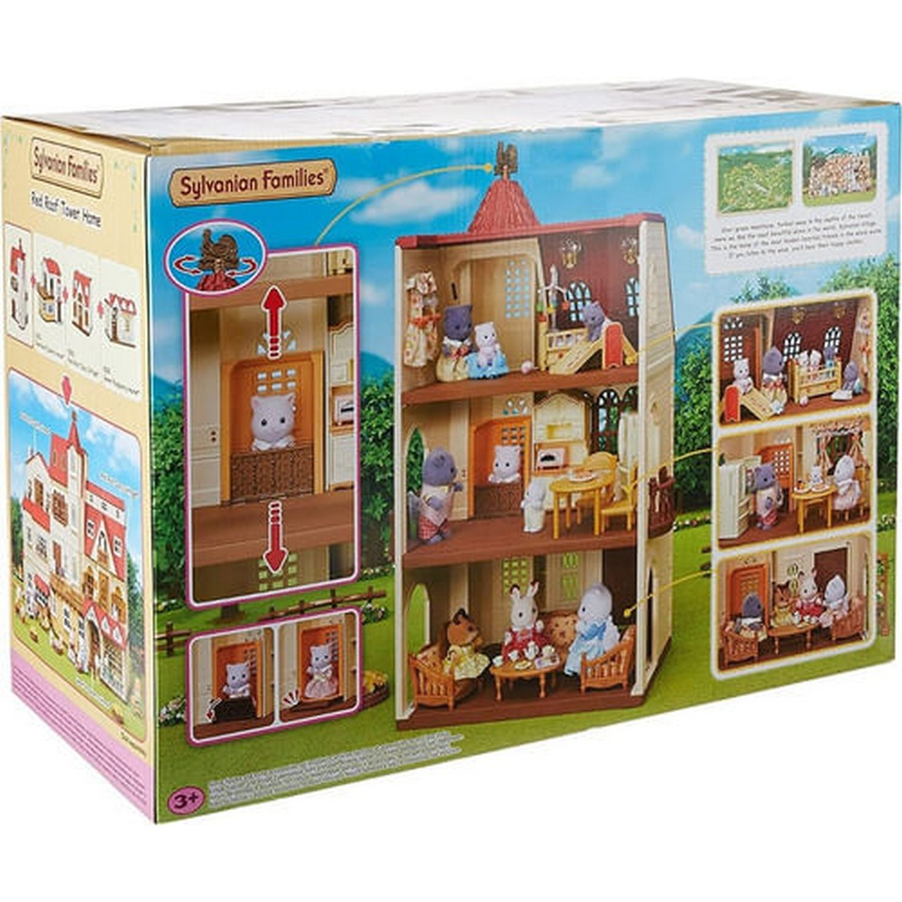 Sylvanian Families Casa Torre De Techo Rojo (5391) 5400 Prem