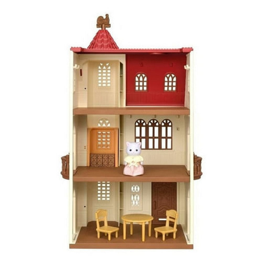Sylvanian Families Casa Torre De Techo Rojo (5391) 5400 Prem