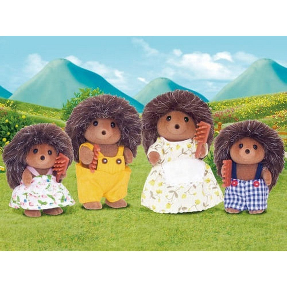 Sylvanian Familia De Erizos 4 Figuras 4018sy