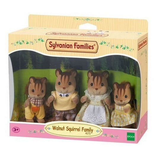 Sylvanian Familia Ardilla De La Nuez 4 Figuras 4172sy