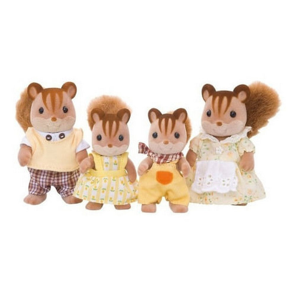 Sylvanian Familia Ardilla De La Nuez 4 Figuras 4172sy