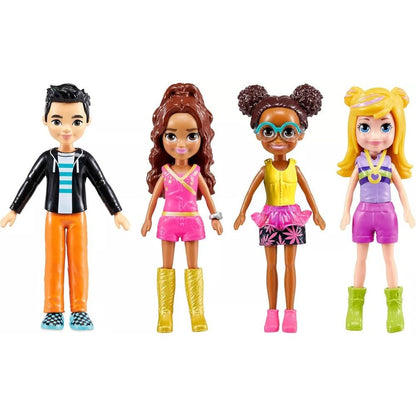 Muñeca Polly Pocket Set Sparkle Cove Adventure Hkw10 Mattel