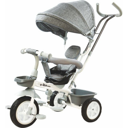 Triciclo E-lite Trike Con Capota Jy-t01 Gris