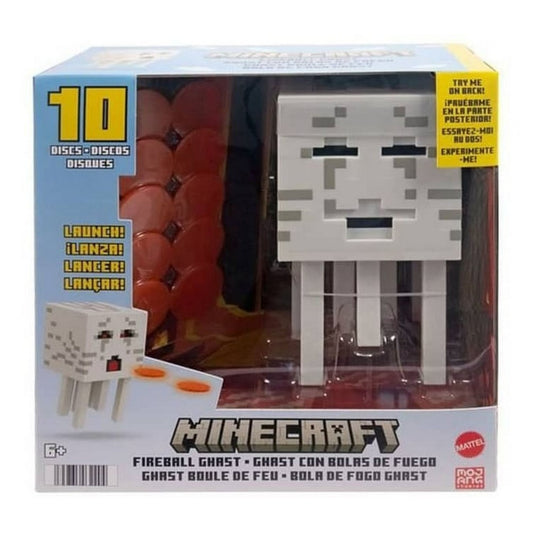 Minecraft Ghast Lanzador De Bolas De Fuego Hdv46 Mattel