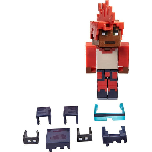 Minecraft Creator Figura Con Accesorios Hjg74 Mattel