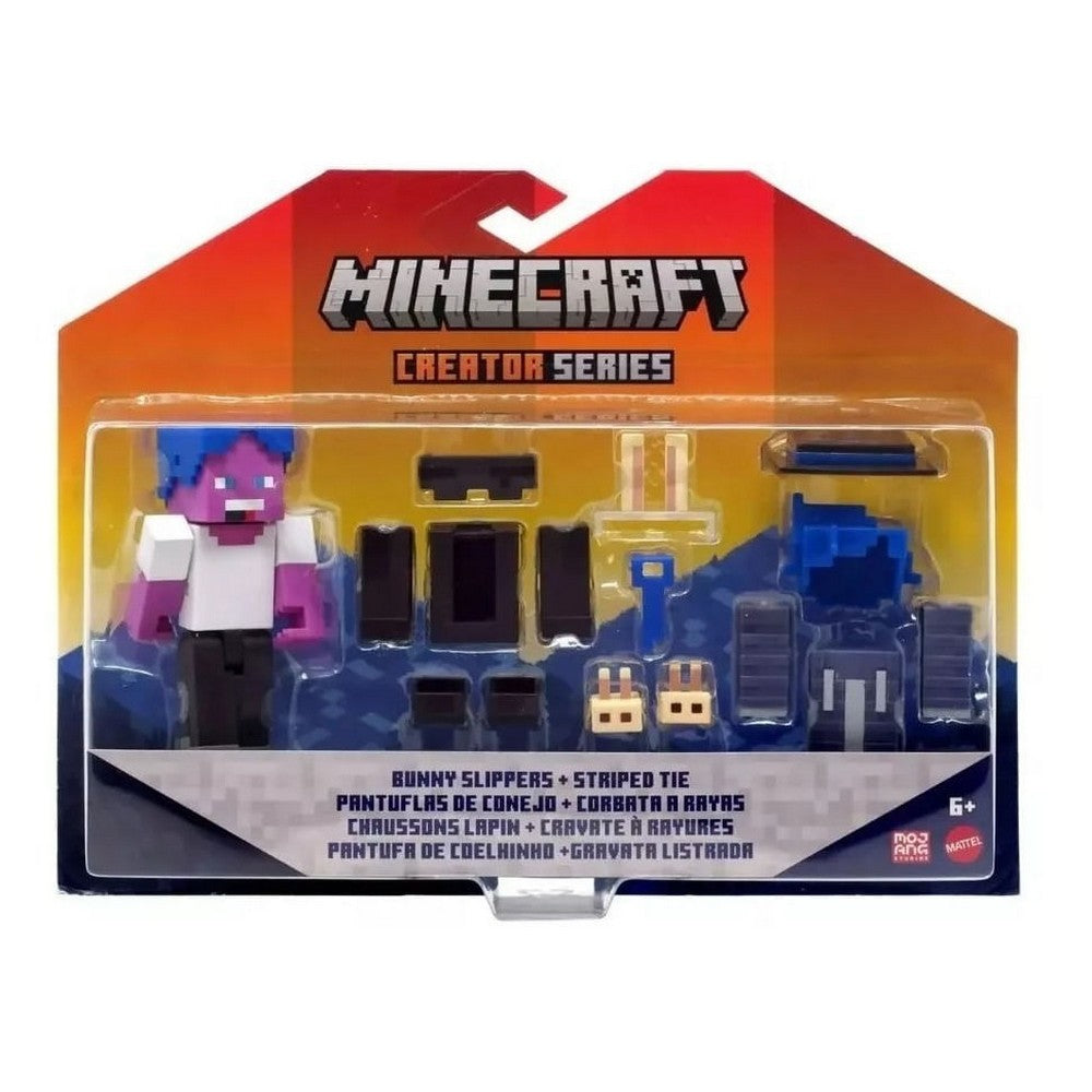 Minecraft Creator Series Figura Con Accesorios Hjg79 Mattel