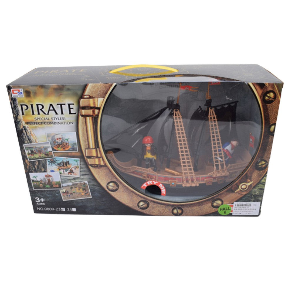 Set De Piratas + Barco Con Luz Y Sonido 1807308 Shine