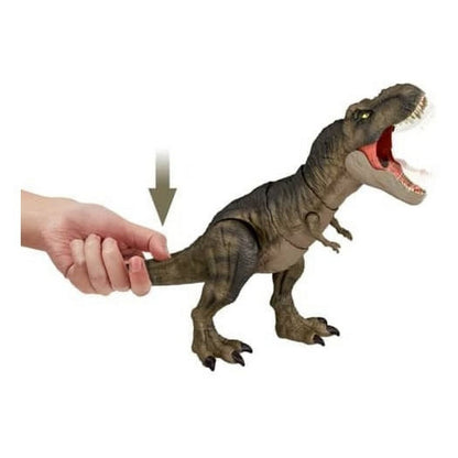 Dinosaurio T-rex Jurassic World Ruge Y Golpea Hdy55 Mattel