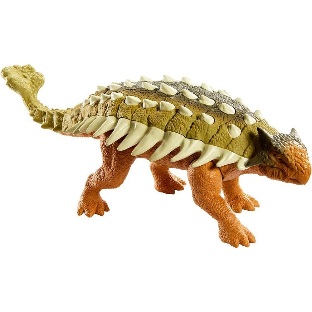 Jurassic World Ankylosaurus  Ruge Y Golpea Mattel Hdx36