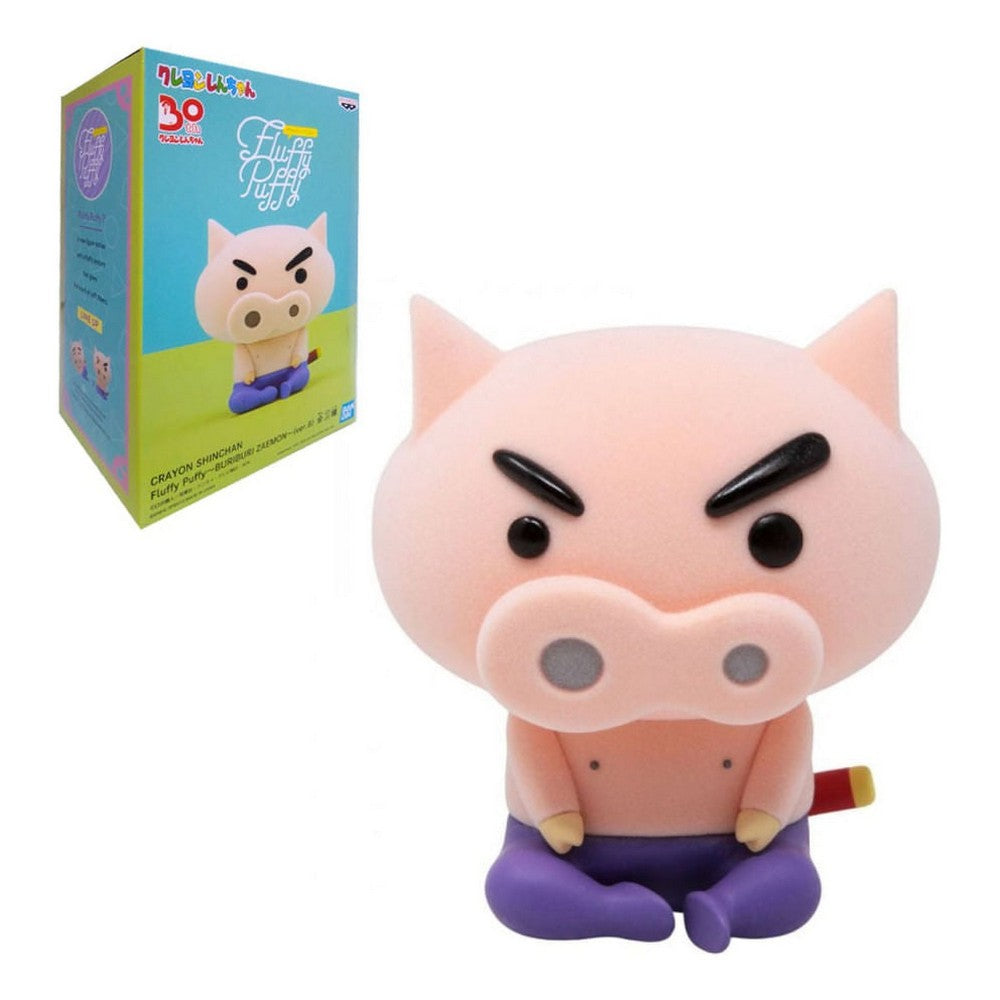Banpresto Crayon Shinchan Fluffy Puffy Buriburi Zaemon 10381