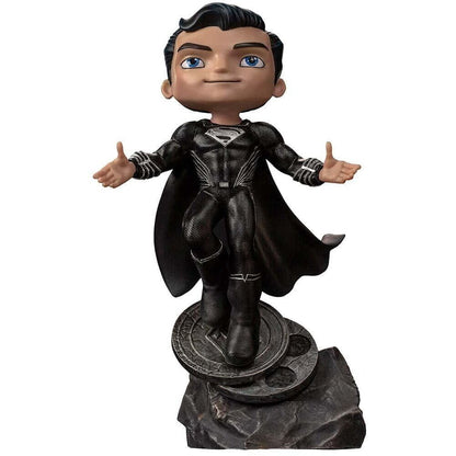 Figura Superman Black Suit Minico 51921 Iron Studios
