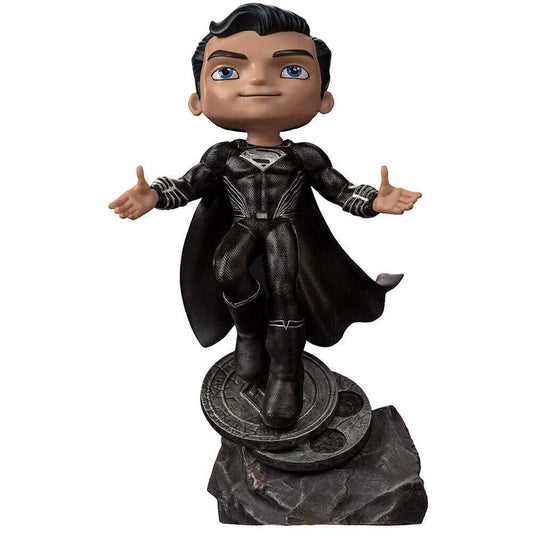 Figura Superman Black Suit Minico 51921 Iron Studios
