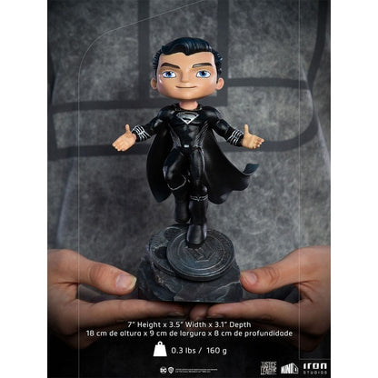 Figura Superman Black Suit Minico 51921 Iron Studios