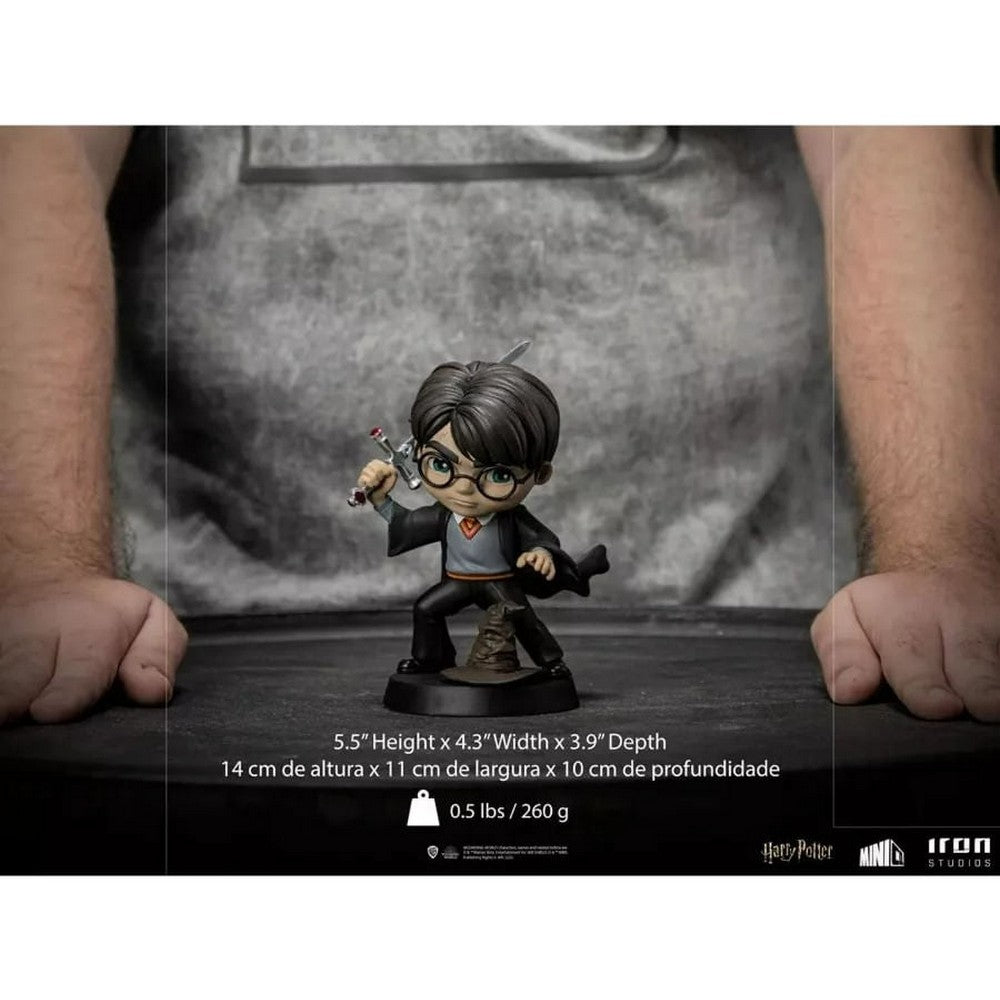 Minico Combo 3 Figuras Golden Trio Harry Potter Iron Studios