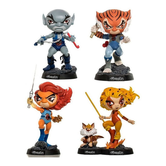 Combo X 4 Figuras Thundercats Minico Iron Studios