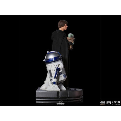 Luke R2-d2 And Grogu 1:4 The Mandalorian 49321 Iron Studios