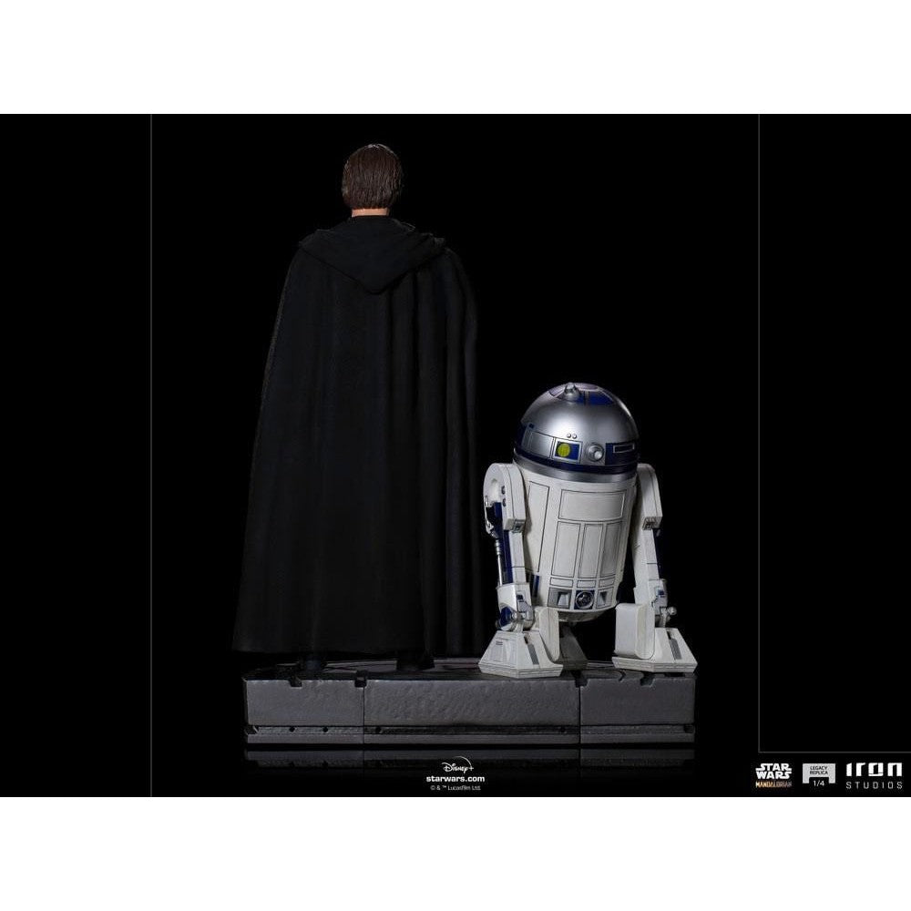 Luke R2-d2 And Grogu 1:4 The Mandalorian 49321 Iron Studios