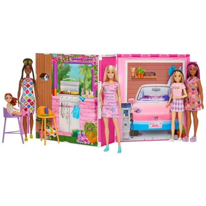 Barbie Casa De Muñecas Glam Con Muñeca Hrj77 Mattel