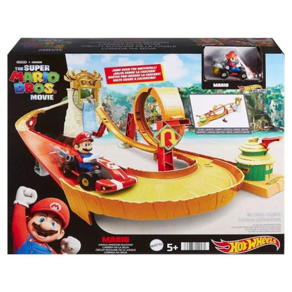Hot Wheels Mario Kart Pista De Juguete Carrera En La Selva