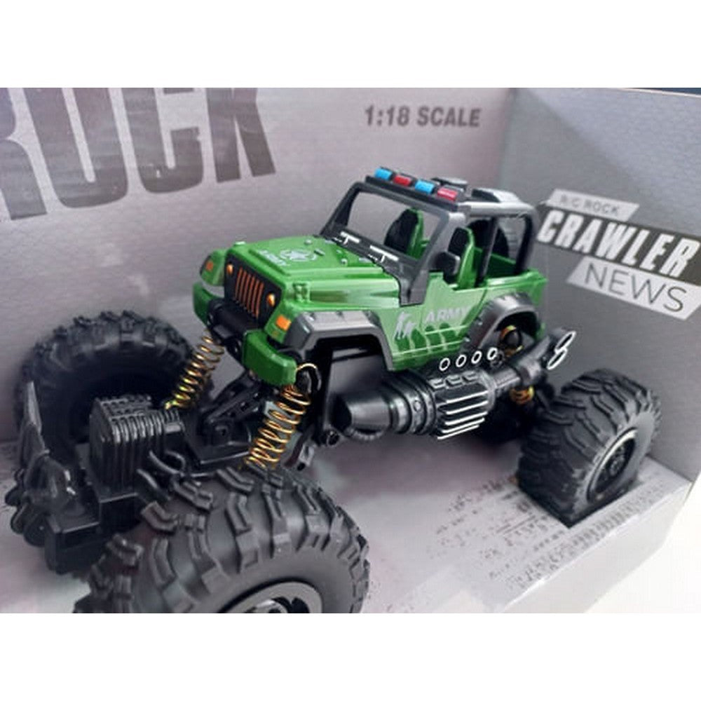 Jeep R/c Militar 1:18 2.4ghz 726-804-1 North Sun