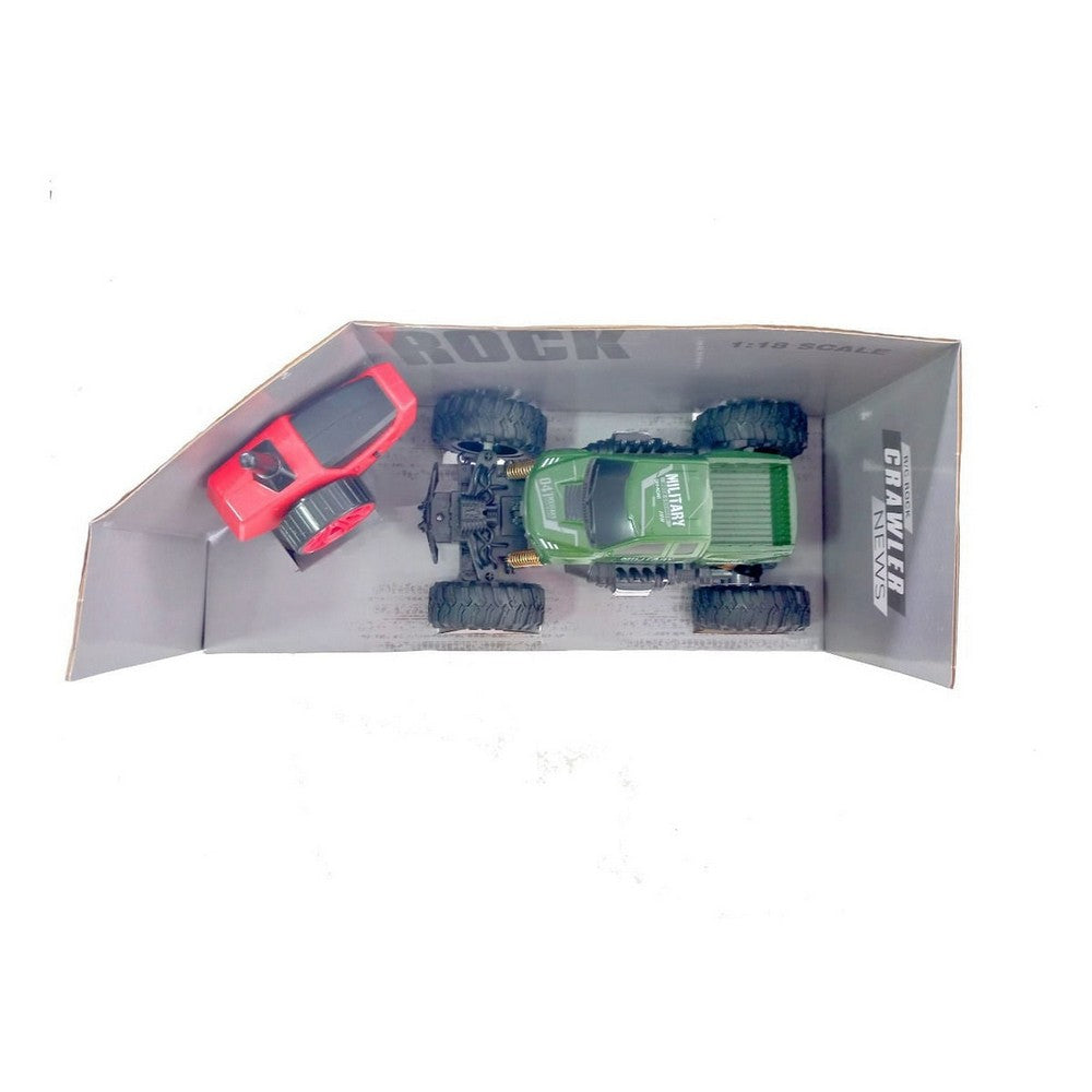 Camioneta Militar R/c 1:18 2.4ghz 726-804-3 North Sun Color Verde