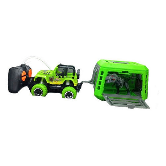 Jeep Transportador T-rex R/c 999-001f North Sun Color Verde Lima
